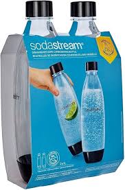 SodaStream DuoPack: 2 x 1L KST-flaskor - Diskmaskinssäker